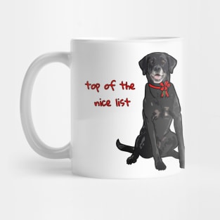 Labrador Christmas Mug